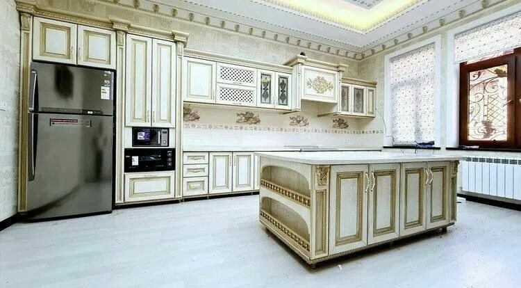 Кухонная мебель гойты фото цены Кухонный гарнитур КЛАССИКА на заказ: 5 200 000 сум - Кухонная мебель Ташкент на 