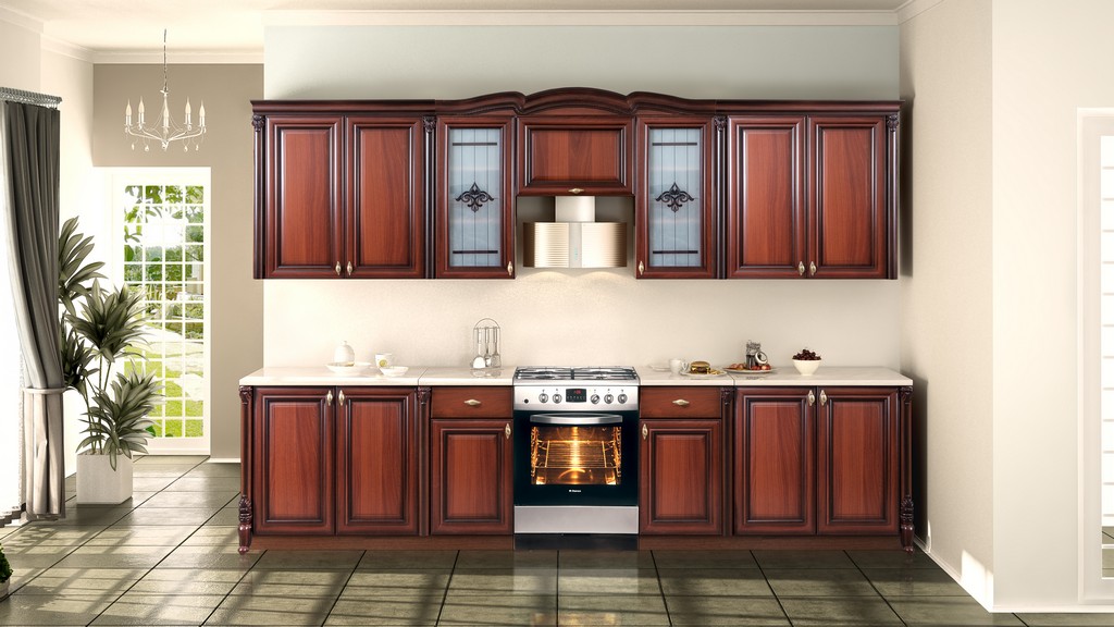 Кухонная мебель каталог фото цены Кухонный гарнитур Селена № 251 - купить с доставкой, цена в Первый Гипермаркет М