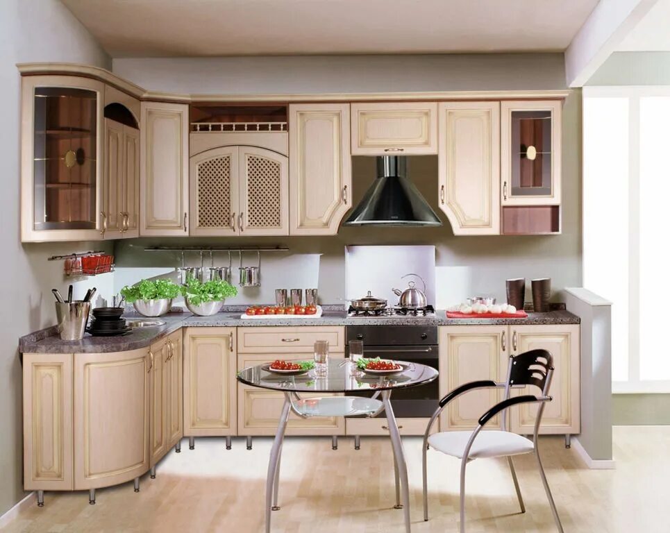 Кухонная мебель кухни фото Купить кухню Ника 01 - кухня Ника 01 недорого в Москве - цена 264106 руб.