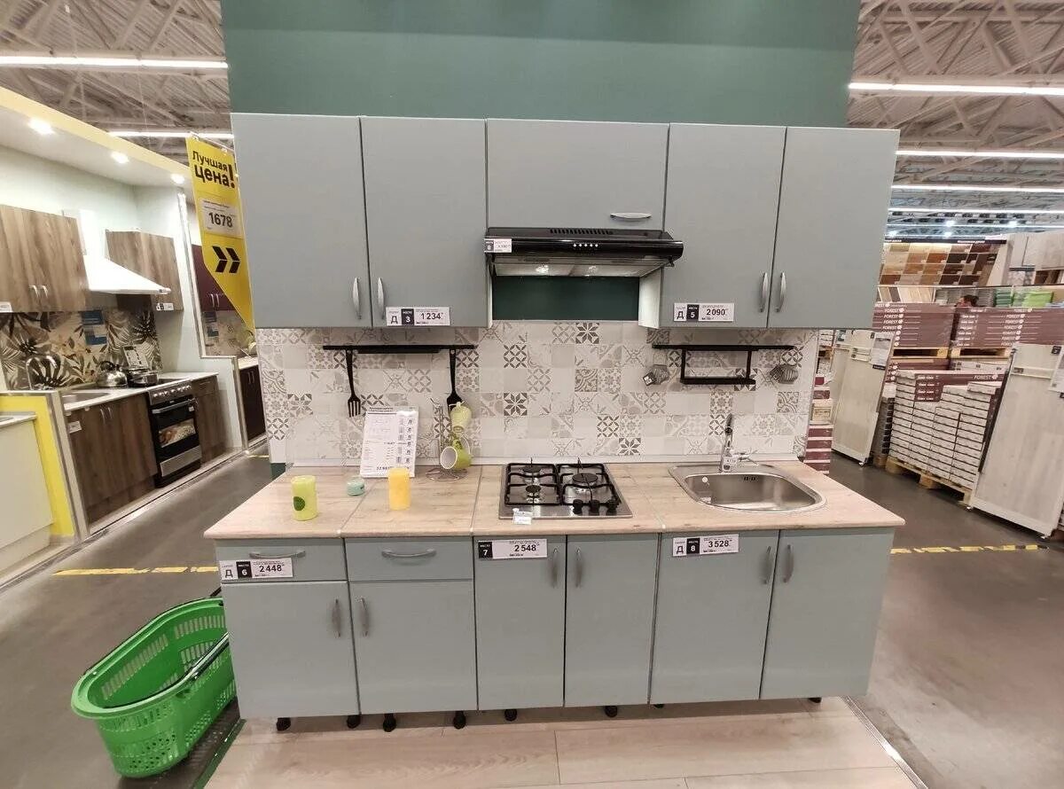 Кухонная мебель леруа мерлен фото Кухни в Леруа Мерлен - обзор всех новинок из каталога с фотографиями, ценами и о