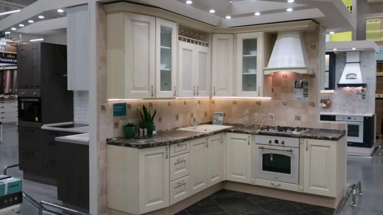 Кухонная мебель леруа мерлен фото ЛЕРУА МЕРЛЕН Классные кухонные гарнитуры в LEROY MERLIN - YouTube