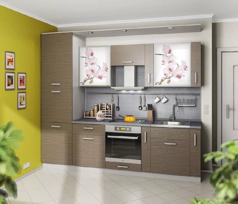 Кухонная мебель столплит каталог фото и цены Кухня "Никар" заказать недорого в Москве - 1Кухонный