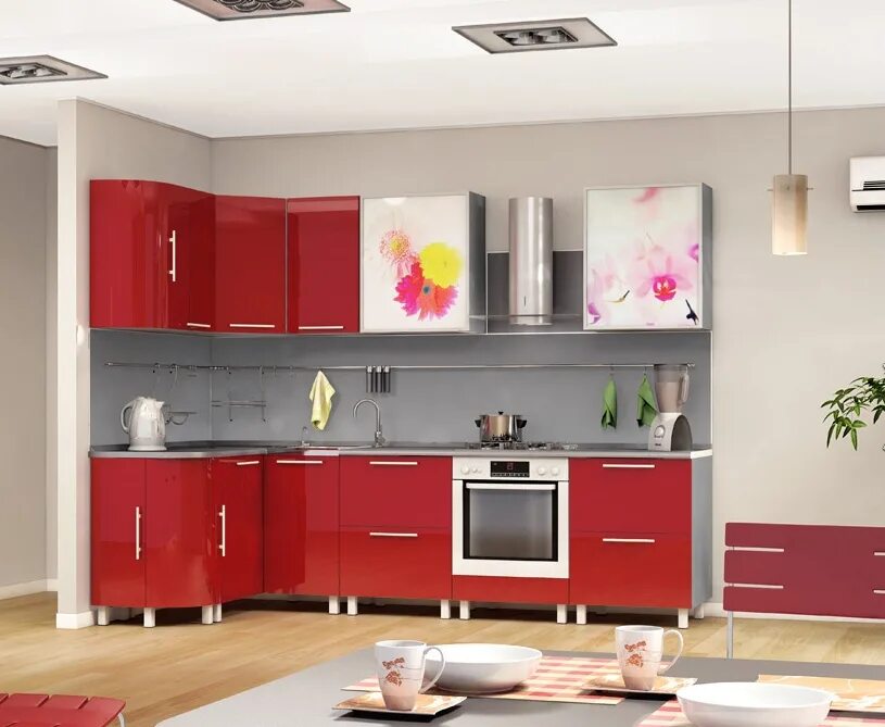 Кухонная мебель столплит каталог фото и цены Кухня Николас, Арт. KR-0864: цена, описание - Интернет-магазин "Кухнотека"