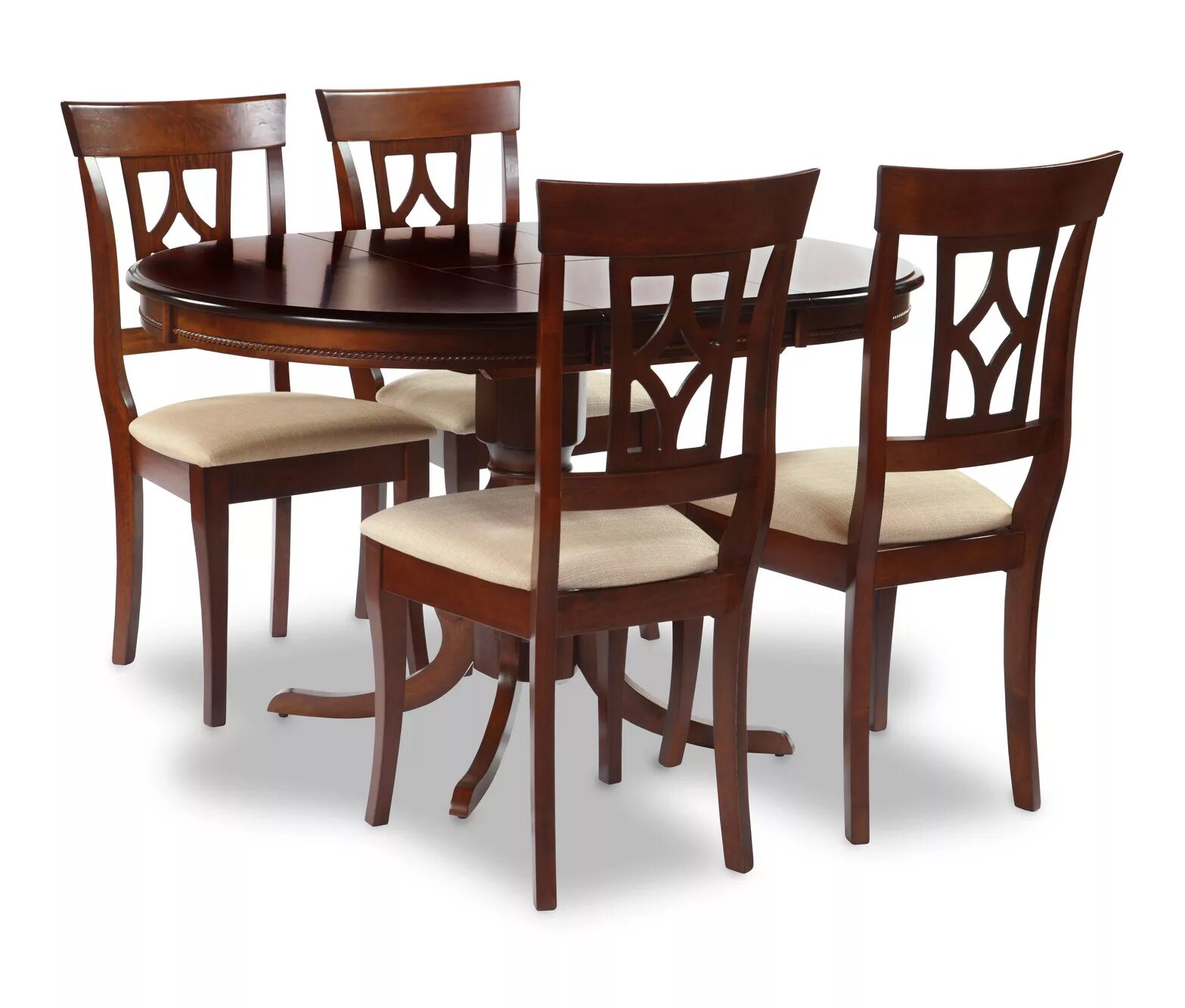 Кухонная мебель столы стулья фото цены Mr. Kim Обеденная группа для столовой и гостиной Стол OL-T4EX EMIN + 4 шт. стула