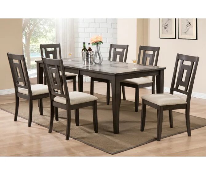 Кухонная мебель столы стулья фото цены Купить Стул LT C15382 CHARCOAL #H501/ FB51 с быстрой доставкой по выгодной цене