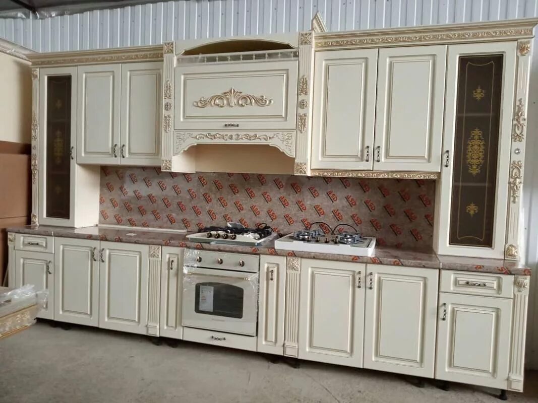 Кухонная мебель в ингушетии фото Купить Кухня Жасмин прямая 4.20 в Челябинске по цене 60000 руб фото, размеры, оп