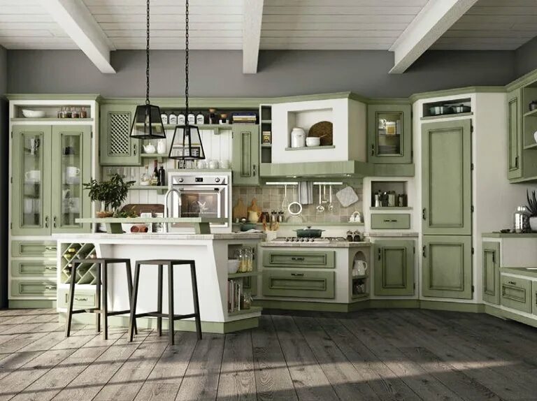 Кухонная мебель в стиле прованс фото Кухни прованс: особенности конструкции и отделки Статьи о дизайне
