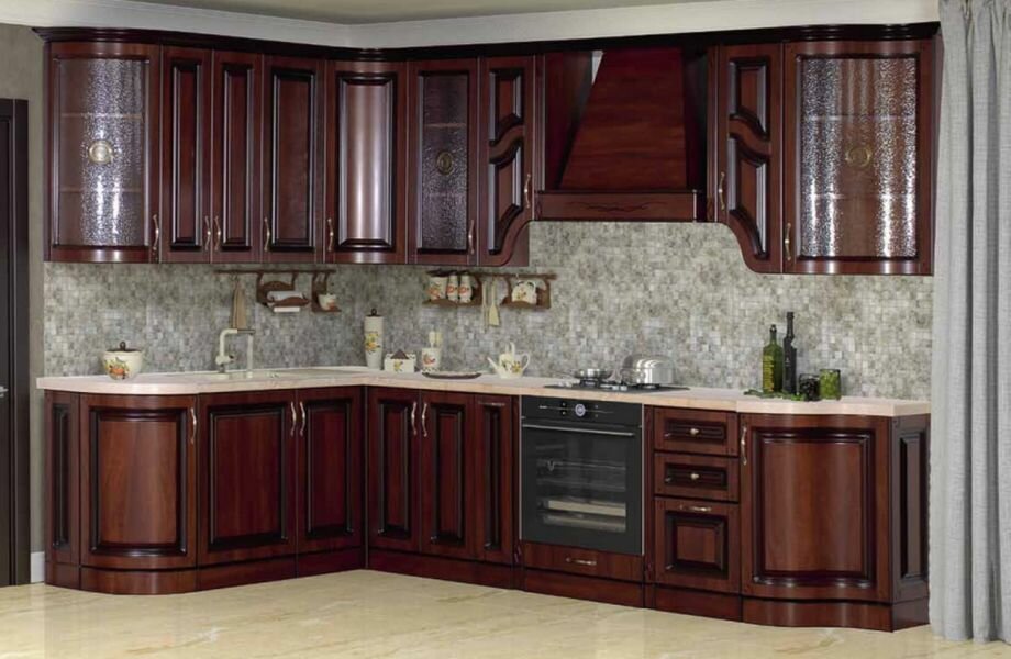 Кухонная мебель во владикавказе фото Кухонный гарнитур "аргус KNov 5" 3075 мм + угол на 2000 мм (левый / правый) цвет