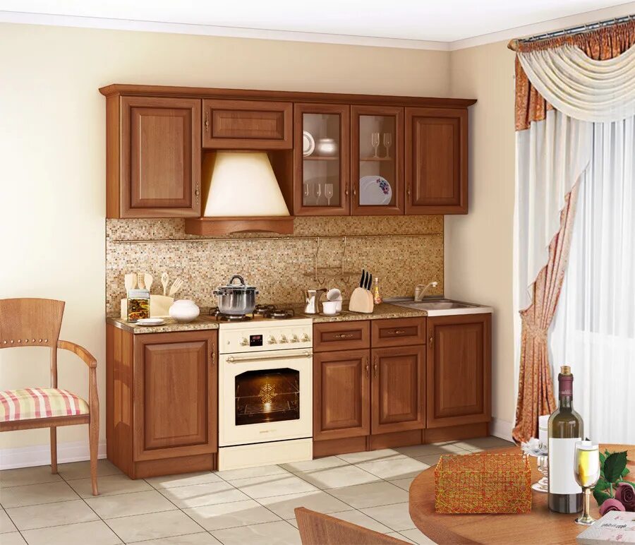 Кухонная мебель во владикавказе фото и цены София Кухонный гарнитур арт. 006-004-200-0033 в интернет магазине с доставкой в 