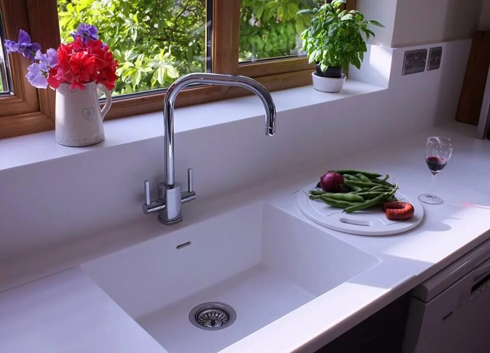 Кухонная мойка в интерьере кухни Интегрированная кухонная мойка: что это?" - Яндекс Кью