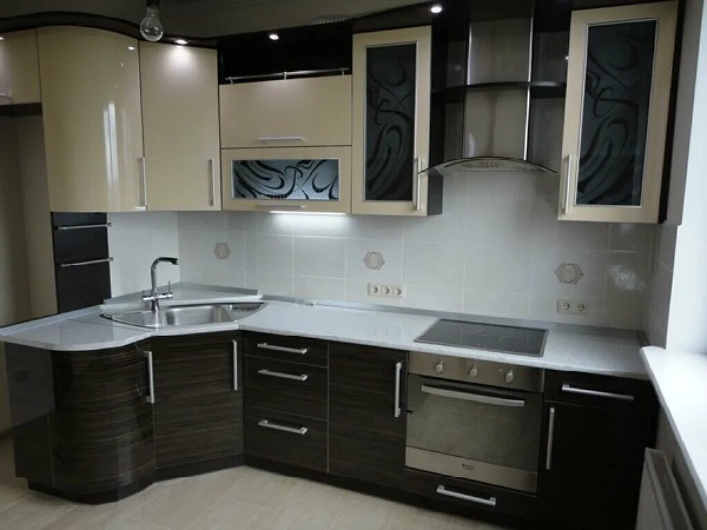 Кухонная на заказ фото Фабрика мебели Лэйс Вуд, мебель для кухни, Складочная ул., 5А, стр. 1, Москва - 