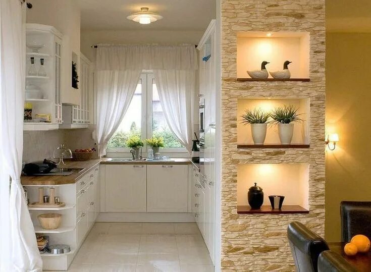 Кухонная ниша фото Пин на доске Home Дизайн гостиной, Дизайн, Кухня