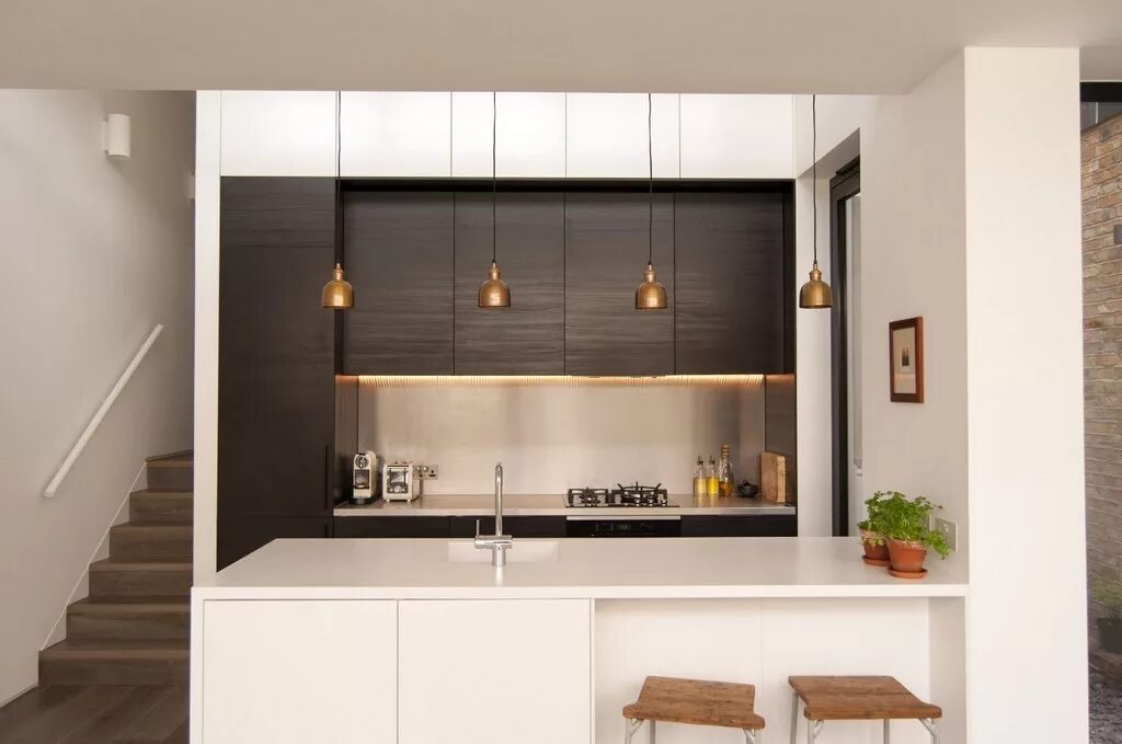 Кухонная ниша фото Кухня прямая 22 заказать недорого в Москве - 1Кухонный