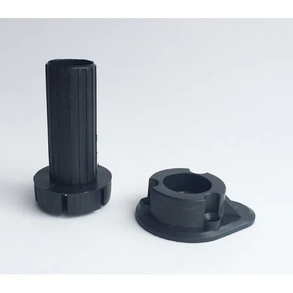 Кухонная ножка фото Ножка кухонная h-100мм черная РАЗБОРНАЯ