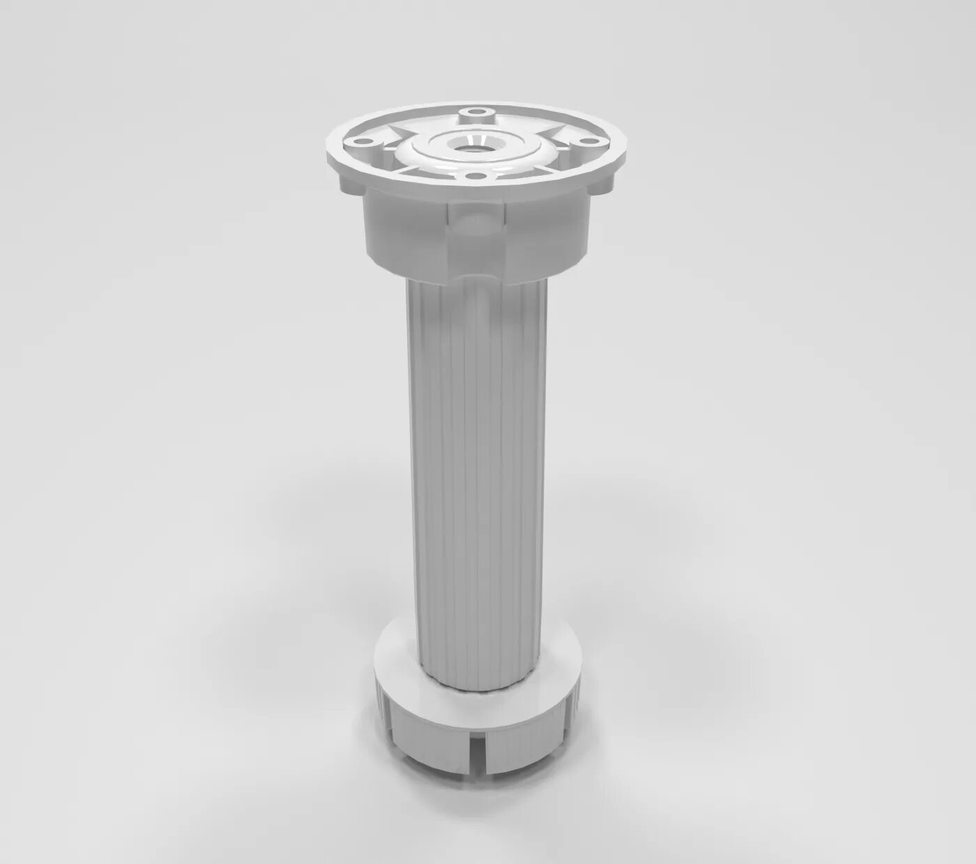 Кухонная ножка фото Купить Опора кух. рег. 150мм, разборная, БЕЛАЯ 200 по низкой цене в Нижнем Новго