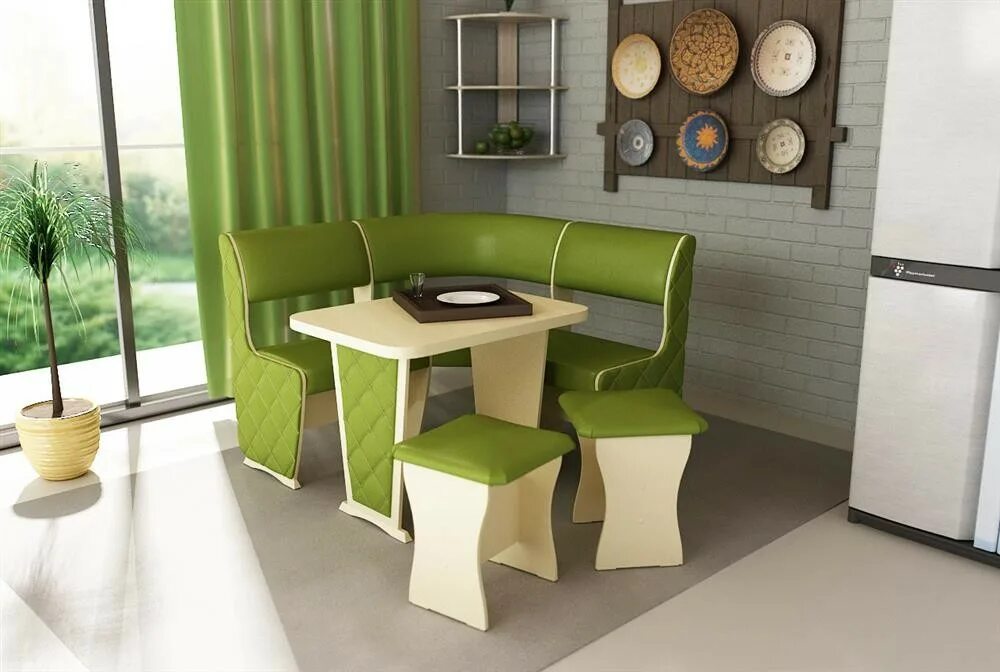 Кухонная обеденная зона фото Оформление обеденной зоны на маленькой кухне Блог Ангстрем