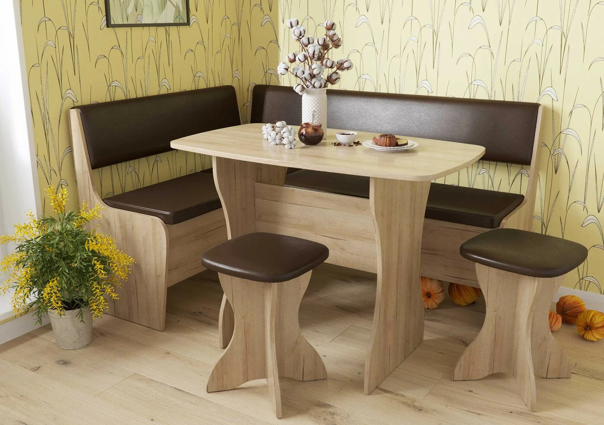 Кухонная обеденная зона фото Мебель :: Столы :: Кухонные столы :: Столы обеденные :: Столы без механизма :: С