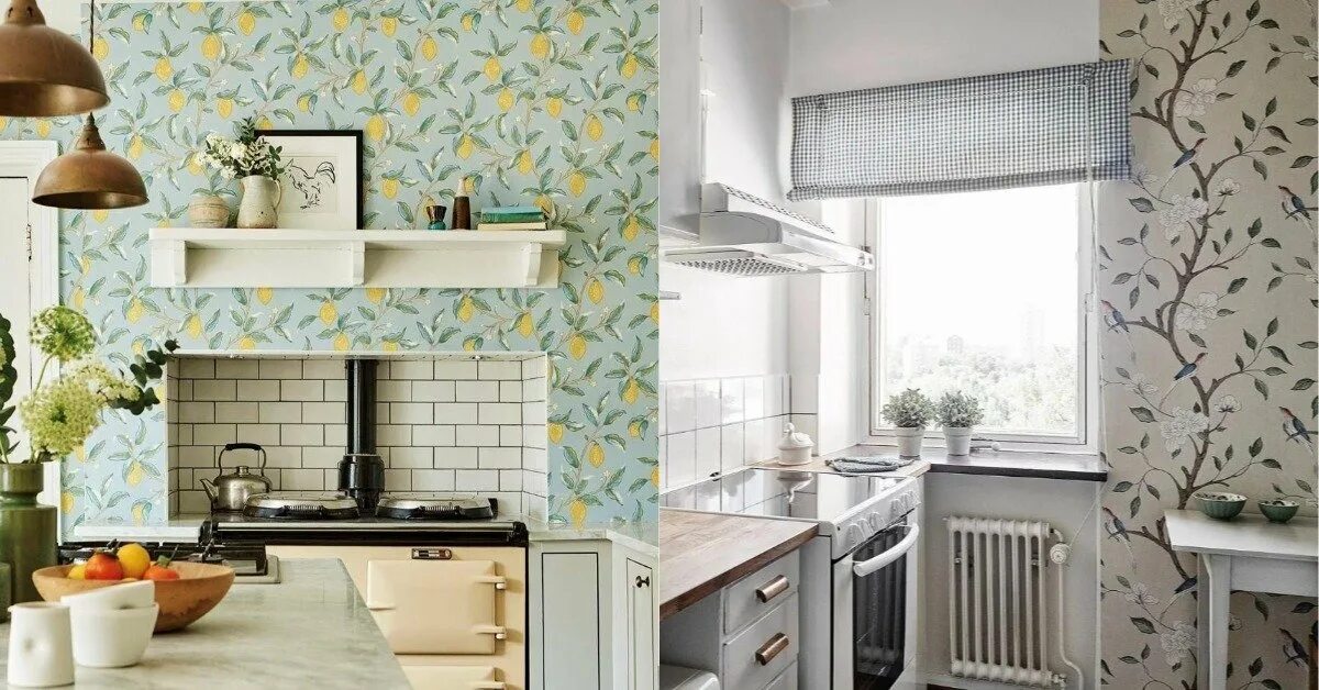 Кухонная обои фото Модные обои 2022 года - Со Вкусом