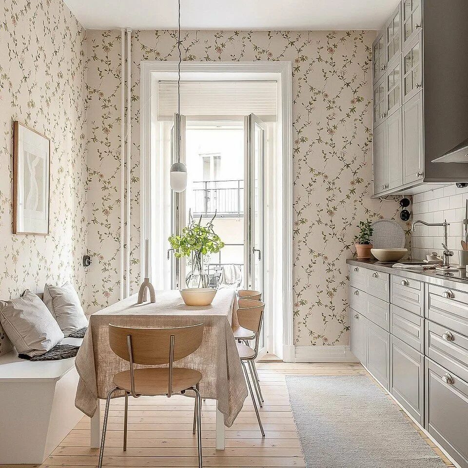 Кухонная обои фото Светлая кухня: советы по оформлению и 5 подходящих стилей (85 фото) - Дом Mail.r