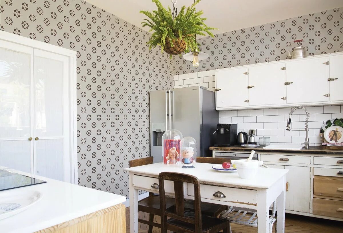 Кухонная обои фото Цвет обоев для кухни - 69 фото