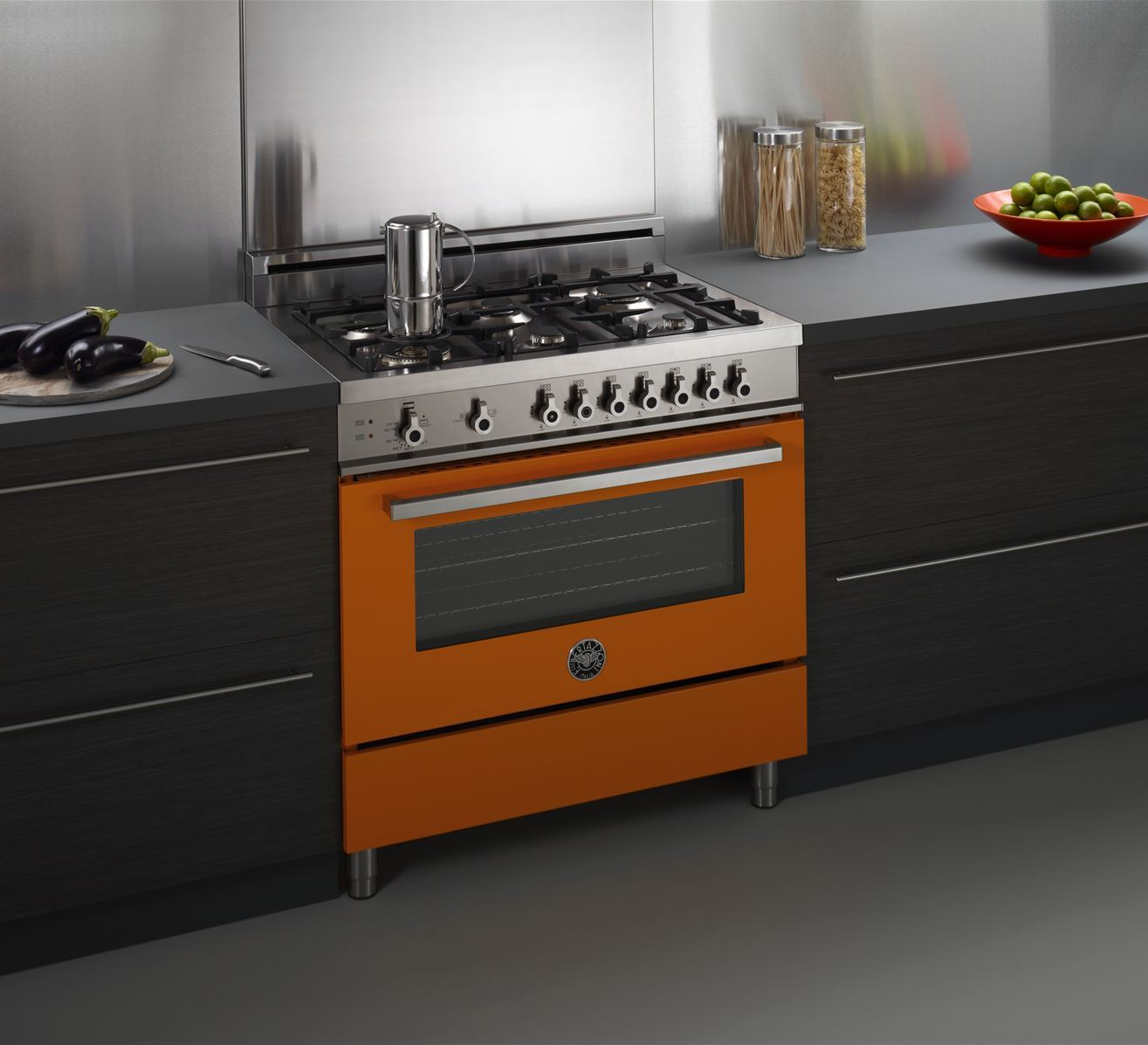 Кухонная плита в интерьере Коричневая газовая плита в интерьере кухни (81 фото) - картинки newphoto.club