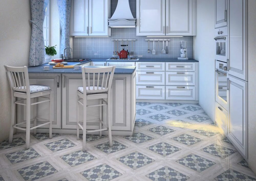 Кухонная плитка на пол фото Франческа - Напольная неколлекционная плитка - Керамическая плитка - Уралкерамик