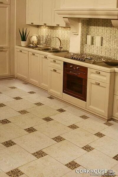 Кухонная плитка на пол фото Глянцевая напольная плитка (38 фото): черные и светлые изделия для пола, отзывы