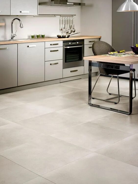 Кухонная плитка на пол фото How to choose the perfect kitchen flooring Kitchen floor inspiration, Kitchen fl