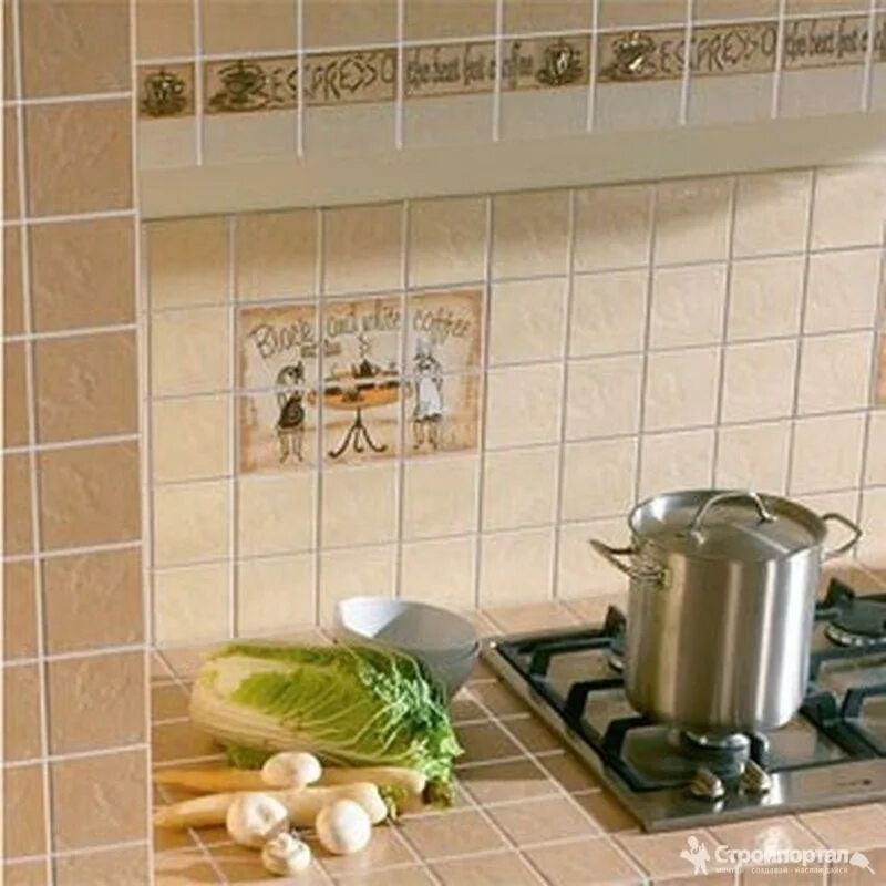 Кухонная плитка на стены фото Плитка керамическая Opoczno Sagra - купить в Челябинске по цене 118 руб. за шт н