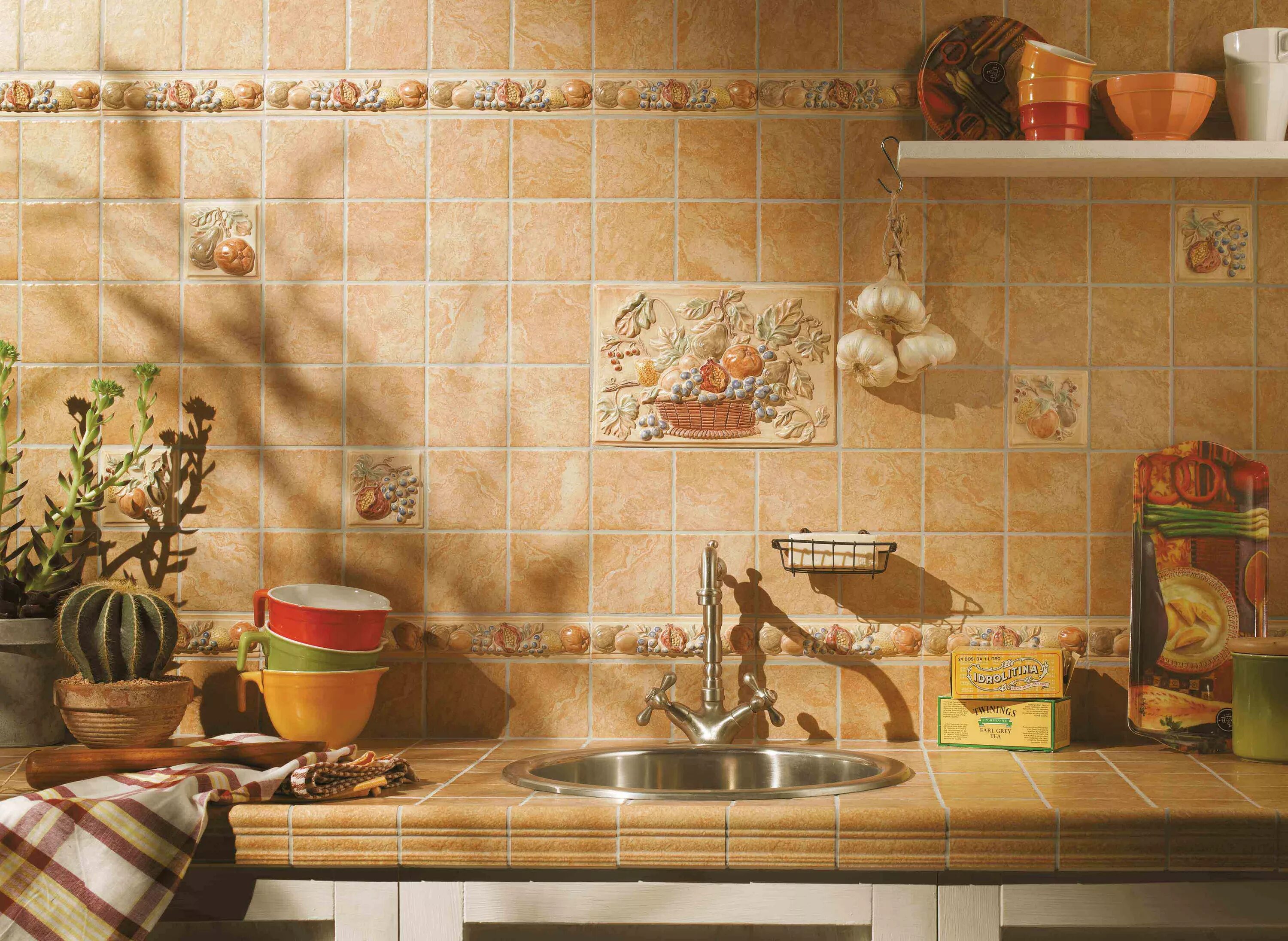 Кухонная плитка на стены фото Купить плитку Polis Palio Di Siena в Москве по низкой цене с доставкой