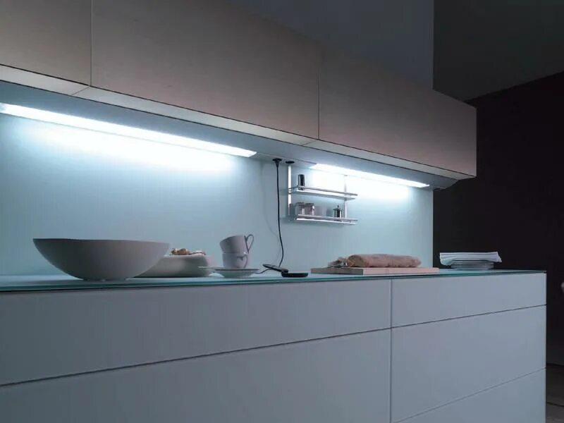 Кухонная подсветка фото Подсветка для кухни под шкафы: устанавливаем своими руками