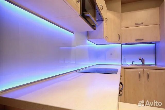 Кухонная подсветка фото Светодиодная подсветка кухни и гарнитура a 70 купить в Сергиевом Посаде Товары д