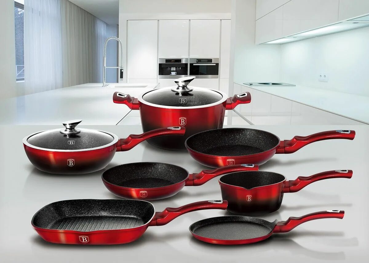 Кухонная посуда фото и названия Сотейник Berlinger Haus BH-1626N - купить по цене от 3415 руб в интернет-магазин