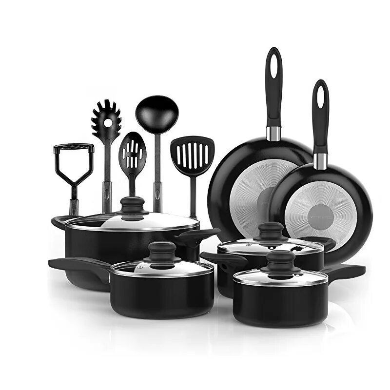 Кухонная посуда фото и названия Set Peralatan Masak Antilengket,Set Microwave Aluminium Pfoa - Buy Cookware Set,