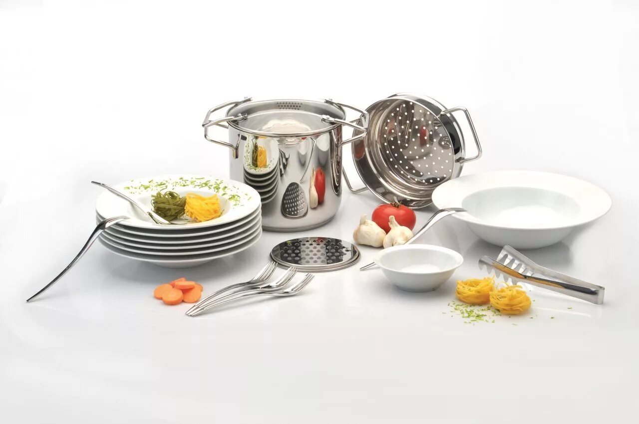 Кухонная посуда фото и названия Набор для спагетти Studio BergHoff 20 предметов купить в Москве