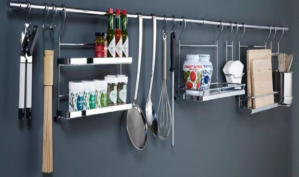 Кухонная штанга с крючками фото подвесные элементы для рейлинга - обсуждение (33203179) на форуме nn.ru