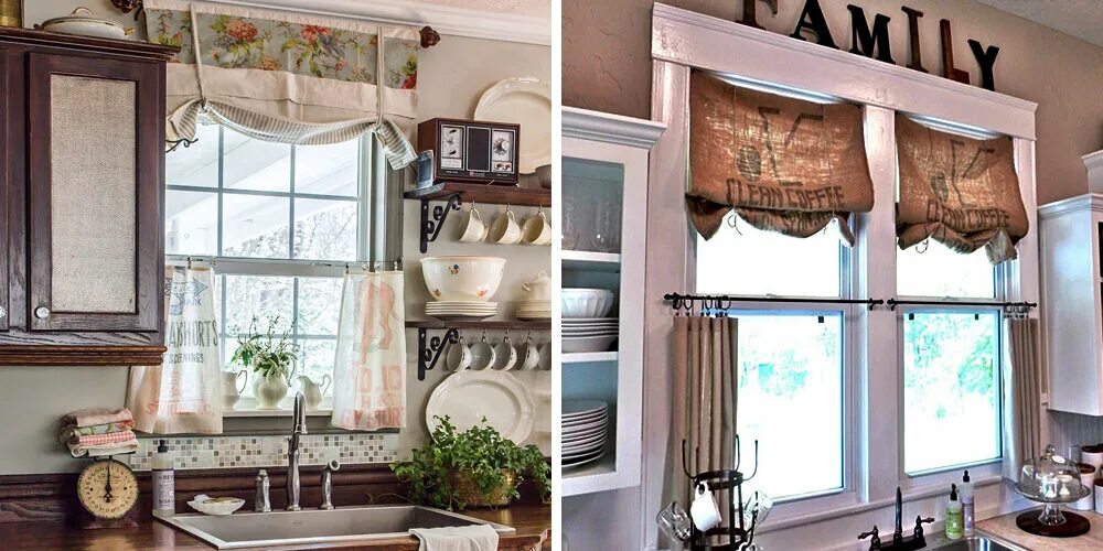 Кухонная шторка фото Короткие шторы для кухни: практичность, изящество и красота - популярные модели 