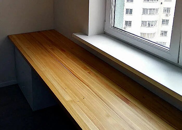 Кухонная столешница лиственница фото Подоконники из Лиственницы / 2000*600*20