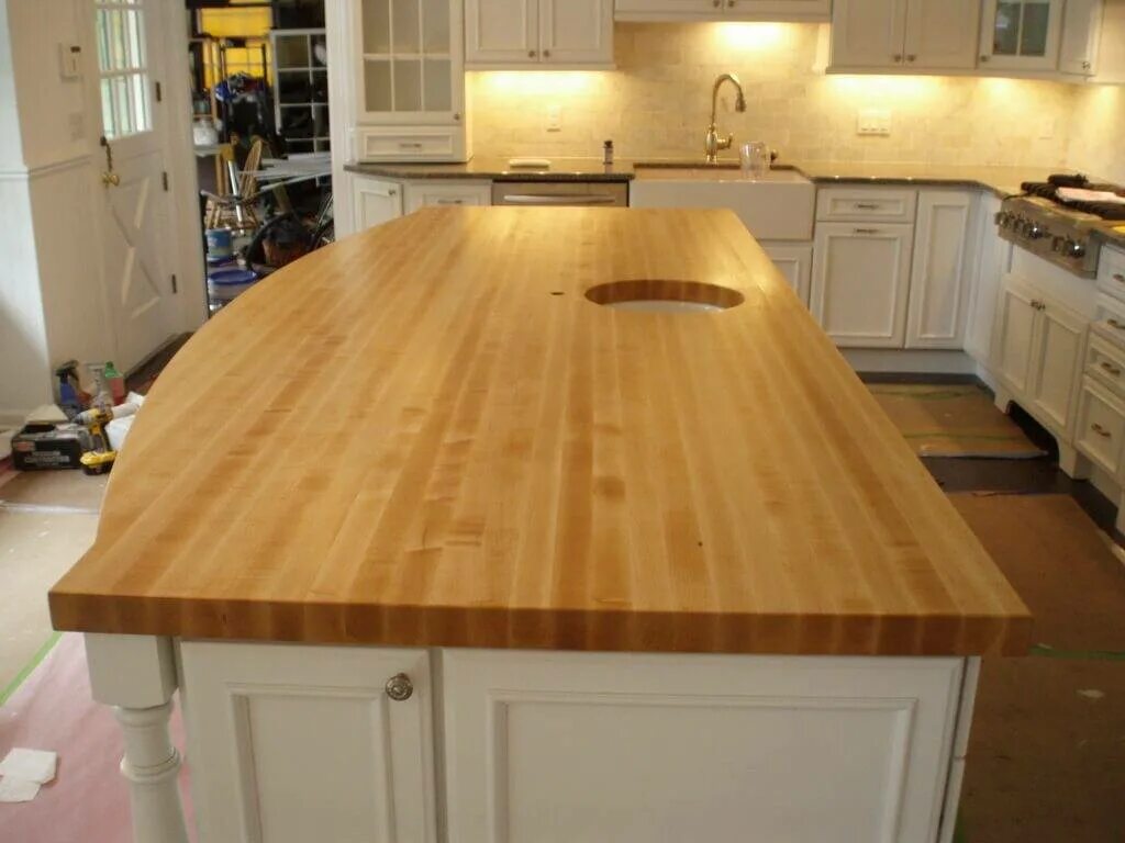 Кухонная столешница лиственница фото Столешница 1600х800 - CormanStroy.ru