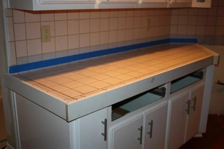 Кухонная столешница своими руками фото 6 DIY Quick Concrete Countertops, No Curing!, By Design Stocker Featured On @Rem