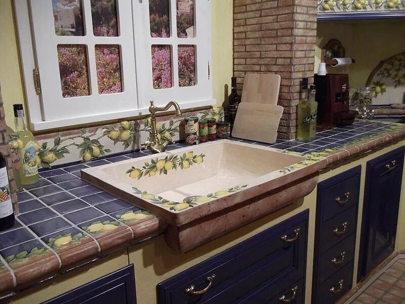 Кухонная столешница своими руками фото Столешница из плитки: своими руками для кухни из керамической плитки, видео-инст