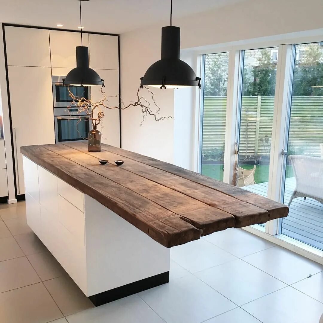 Кухонная столешница в стиле лофт Se dette Instagram-billede af @byloth * 202 Synes godt om Home decor kitchen, In