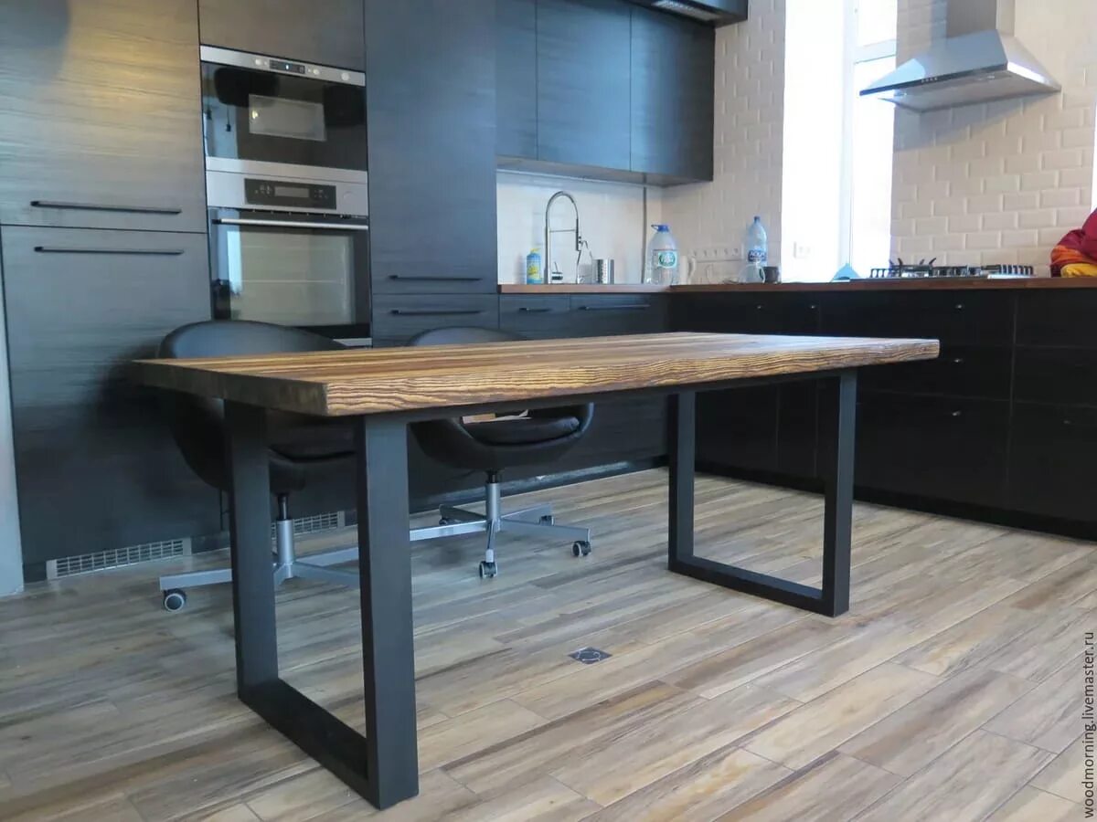 Кухонная столешница в стиле лофт Стол Loft 2 - Мебель в стиле лофт