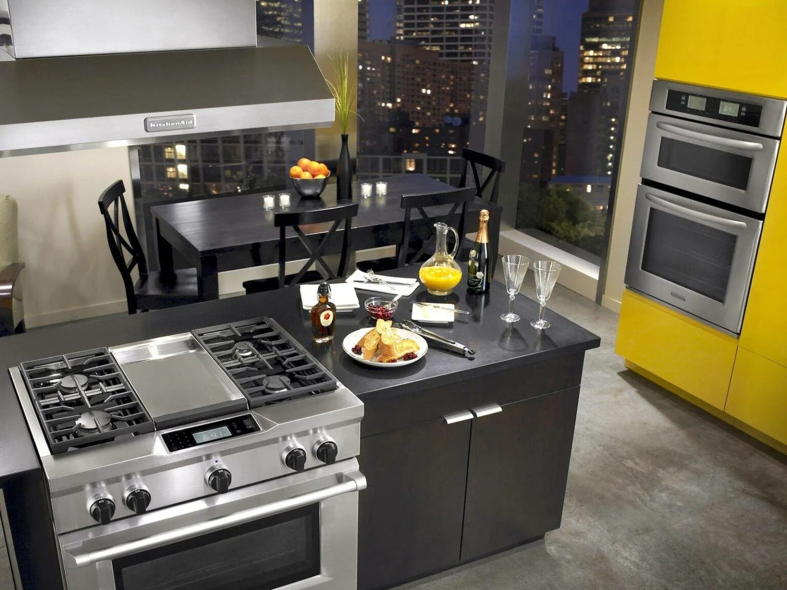 Кухонная техника фото Кухня с газовой плитой: варианты дизайна, фото, особенности оформления