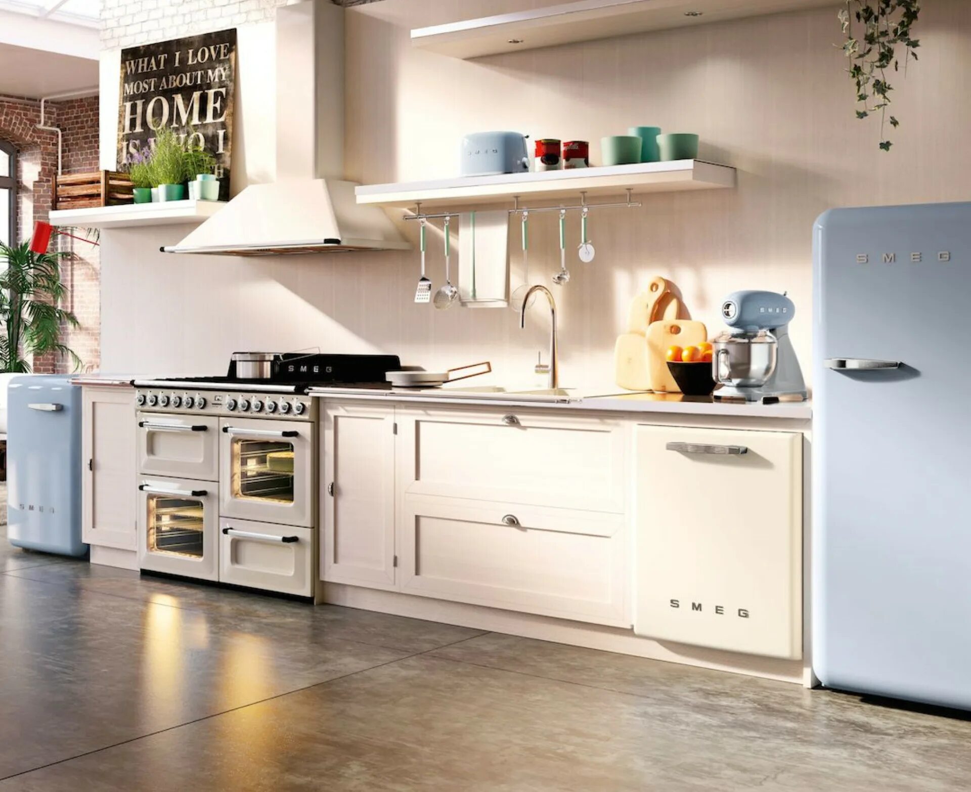 Кухонная техника в интерьере Техника ретро стиль - найдено 85 фото