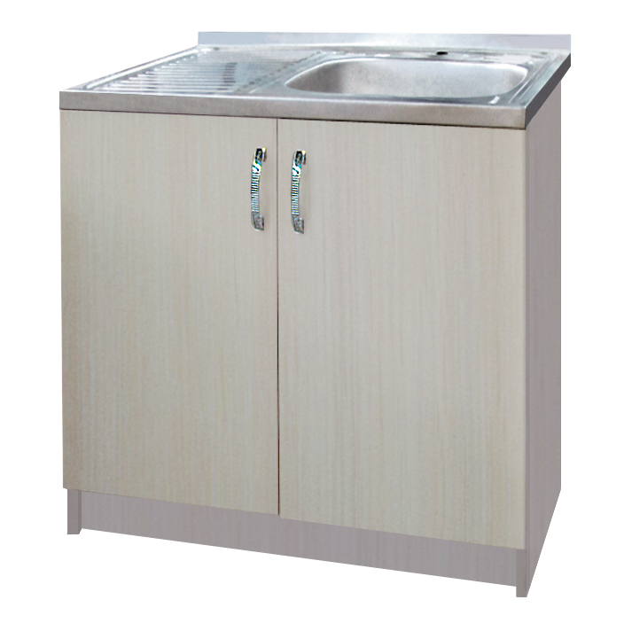 Кухонная тумба фото Тумба 80 ЛДСП "Светлая венга" RADIUS