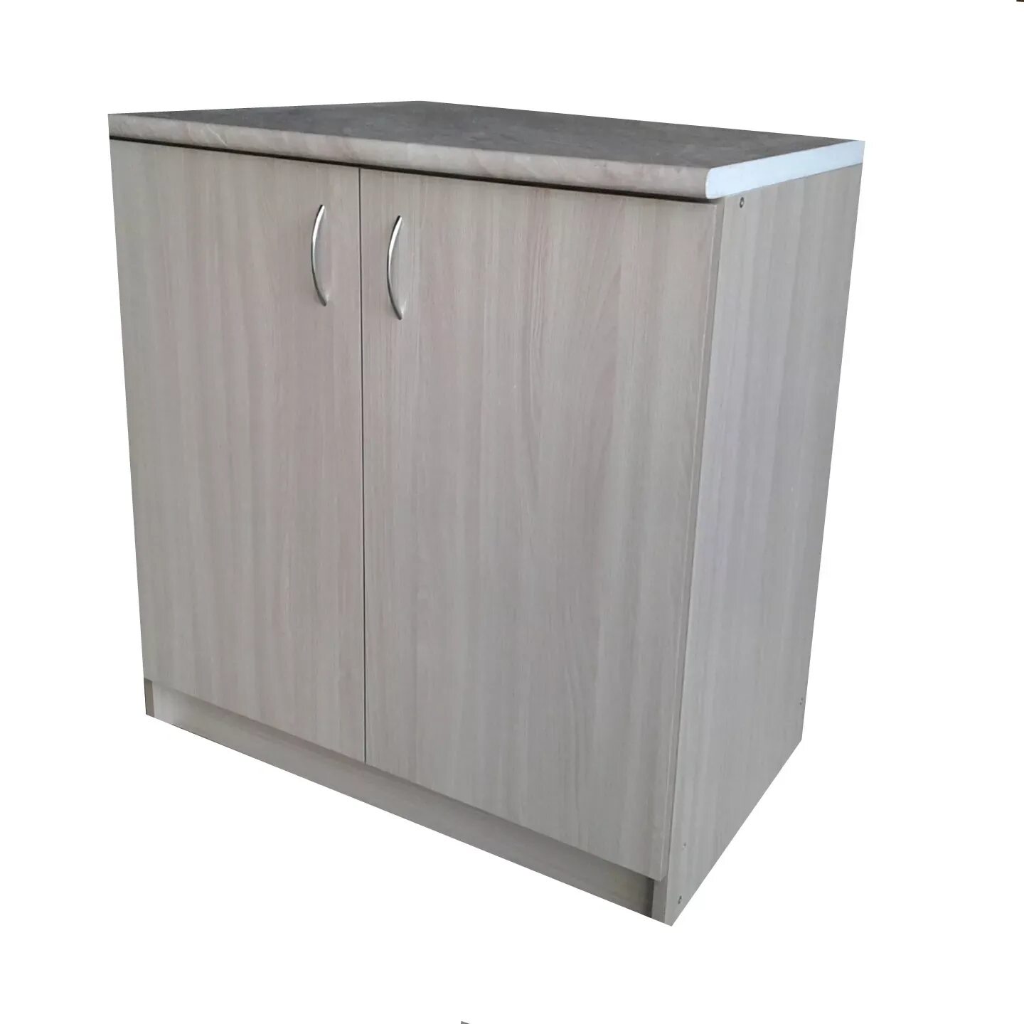 Кухонная тумба фото Тумба под мойку 800х600 мм ясень светлый, 2-дверная - купить с доставкой по Санк