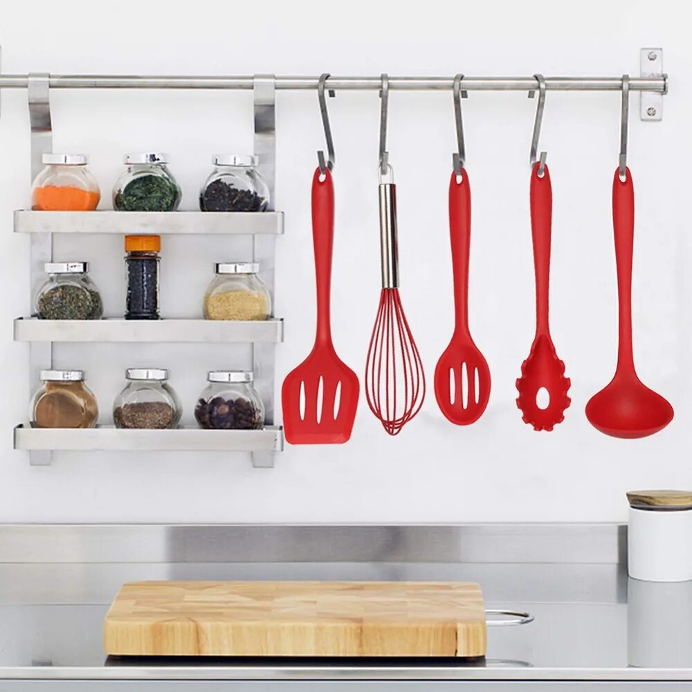 Кухонная утварь для кухни фото Купить 10 шт. Кухня Пособия по кулинарии Наборы инструментов антипригарным Кухон