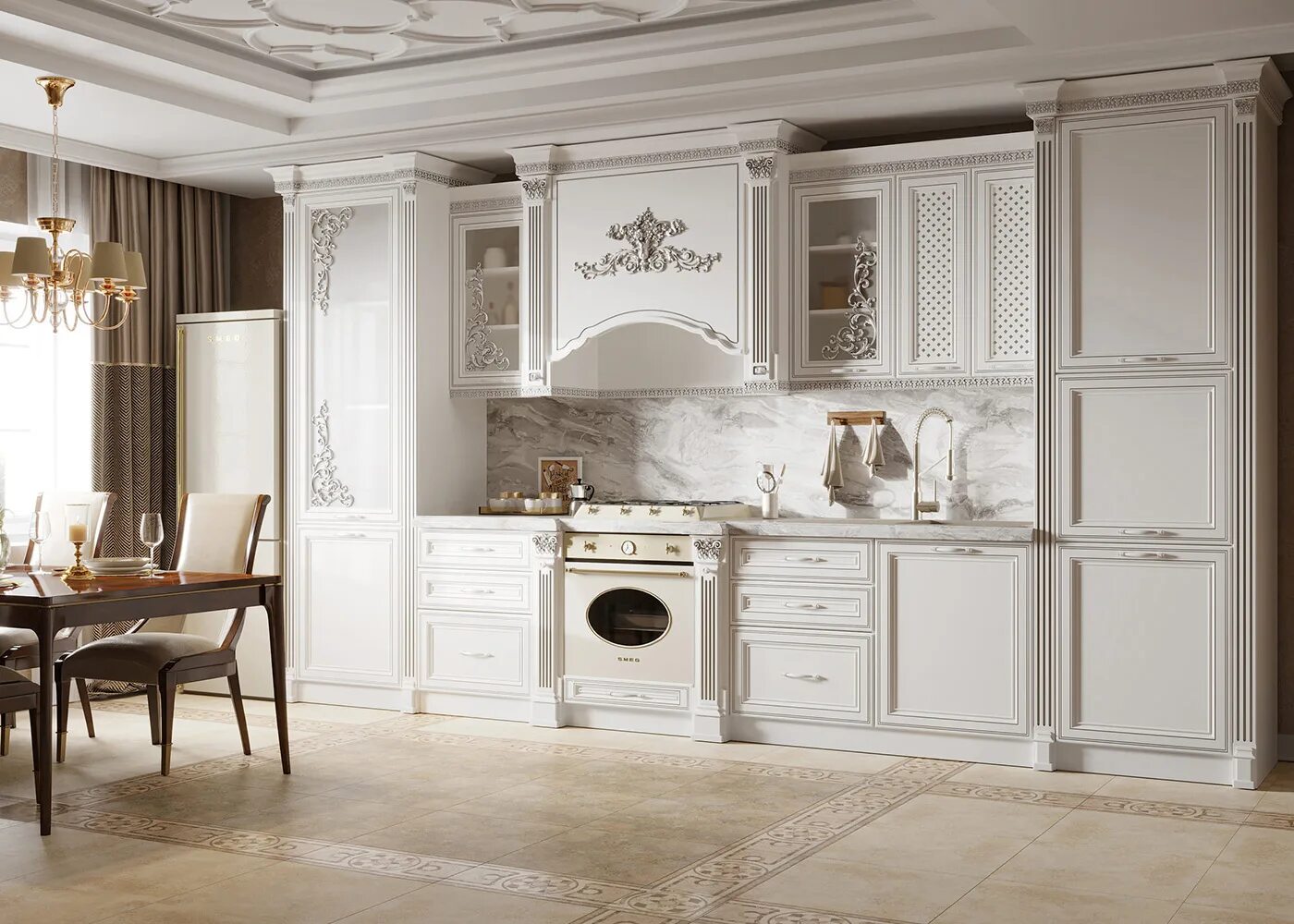 Кухонная венеция фото Кухня Венеция, Арида, 4.2м - купить в интернет-магазине "Мебель на дом", Санкт-П