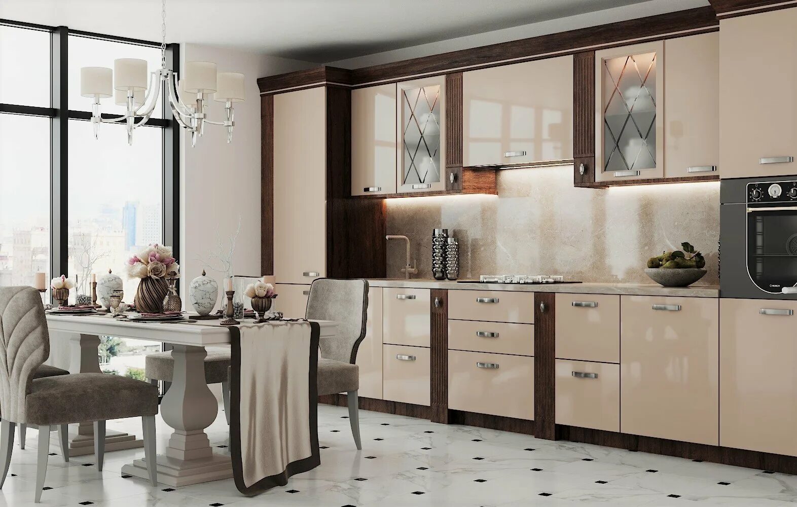 Кухонная венеция фото Св мебель кухня венеция (Много фото) - dizainmix.ru